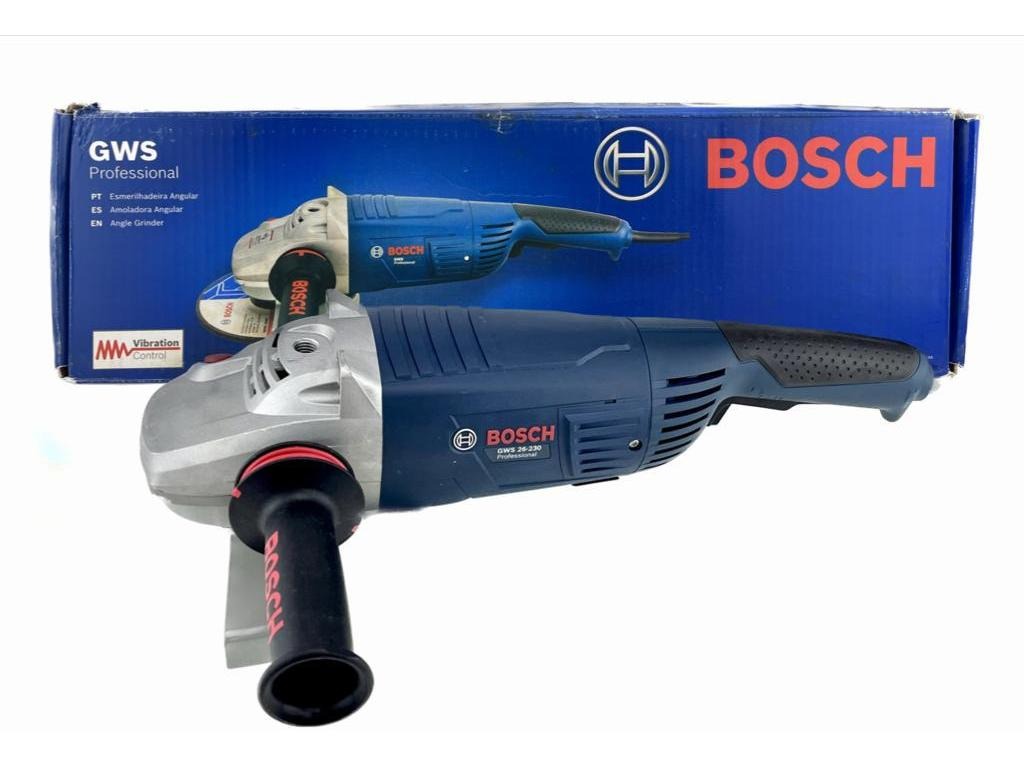 Esmeriladora Angular 9  2600w Bosch Gws 26-230 0 601 8a6 0g0