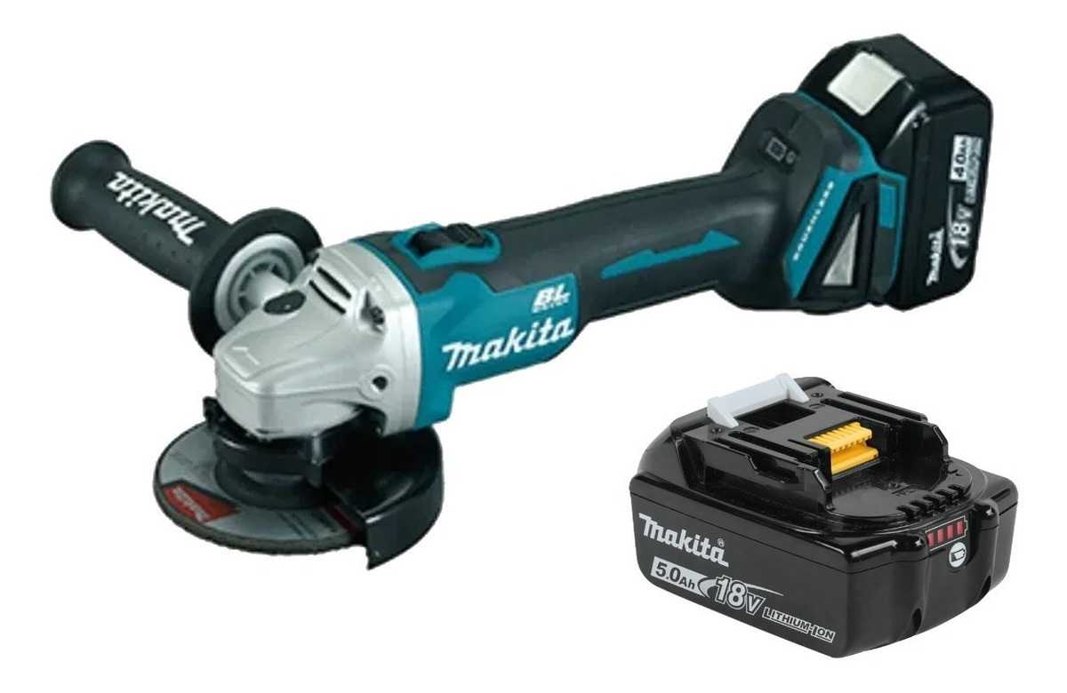 Foto 1 | Mini Esmeril Makita 18v Motor Bl + 1 Bateria 5.0 Amperes