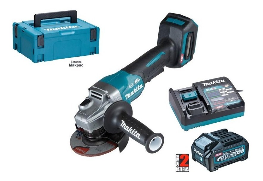 Miniesmeriladora 4-1/2 40v Max 4amp Ga012gm201 Makita