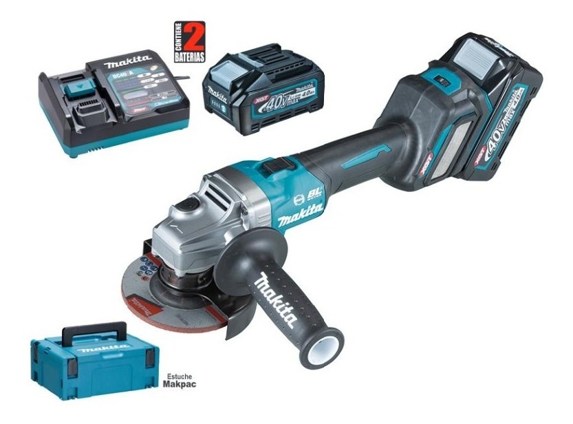 Foto 1 | Miniesmeriladora 4-1/2  40v Max 4amp Ga022gm201 Makita