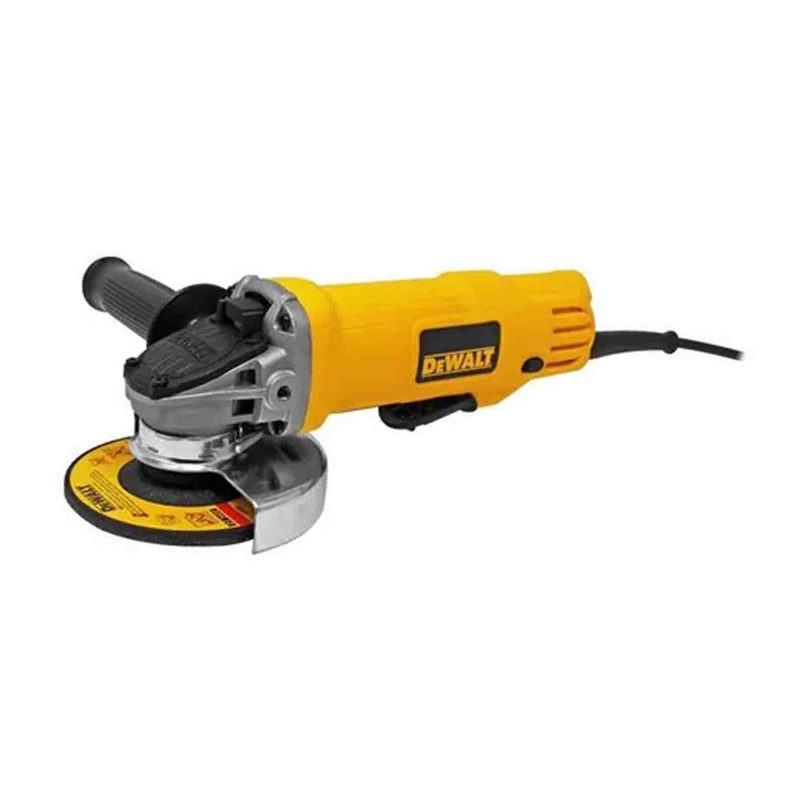 Miniesmeriladora Angular DeWALT 885911274876 color Amarillo de 50 HZ 60 Hz 900 W 120 V