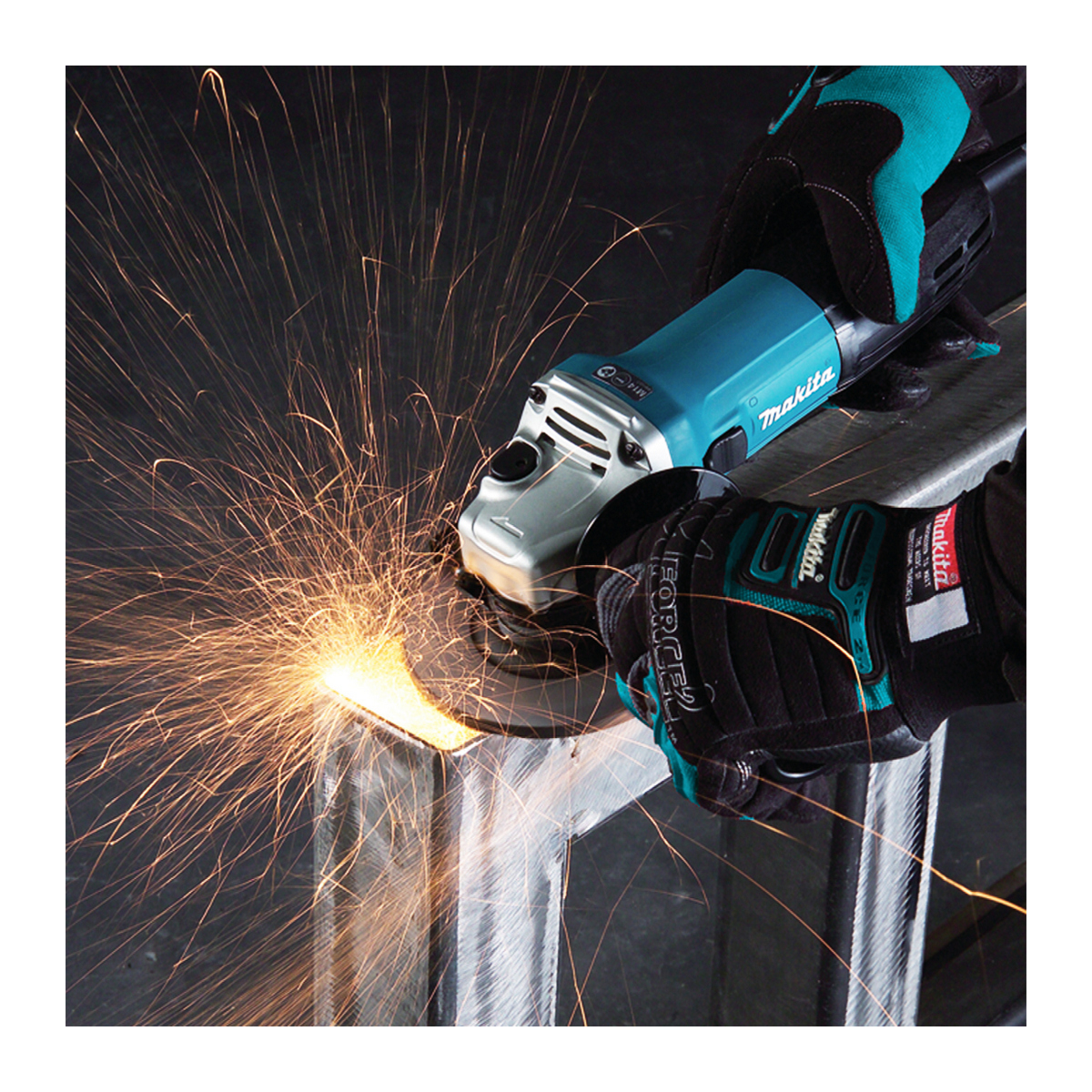 Foto 7 pulgar | Esmeriladora Angular Makita Ga4530 Turquesa 720 W 120 V