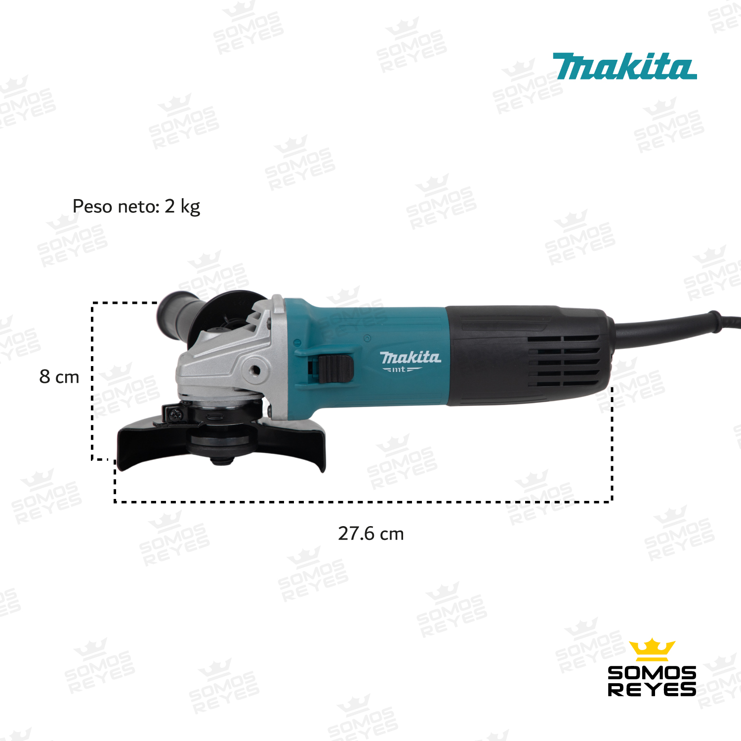 Foto 4 pulgar | Mini Esmeriladora Makita 4 1/2 In Profesional 850w Esmeril