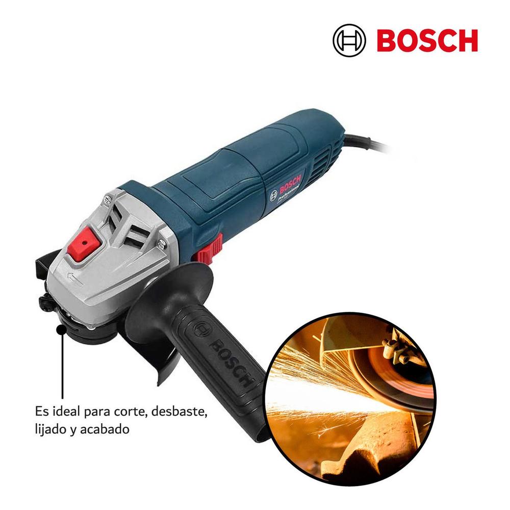 Foto 4 pulgar | Esmeril Angular Bosch M14 Miniesmeriladora 4 1/2 Gws 700 Eje
