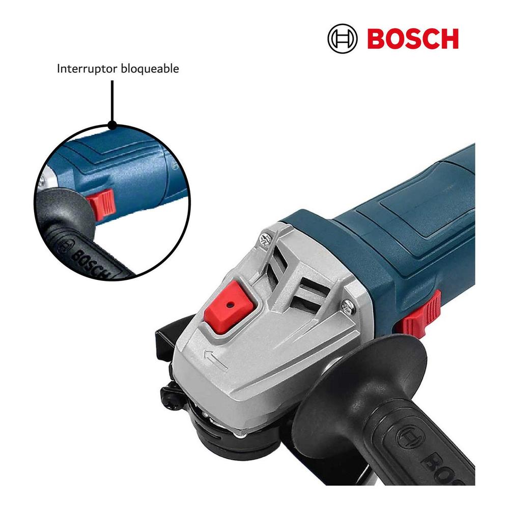 Foto 5 pulgar | Esmeril Angular Bosch M14 Miniesmeriladora 4 1/2 Gws 700 Eje