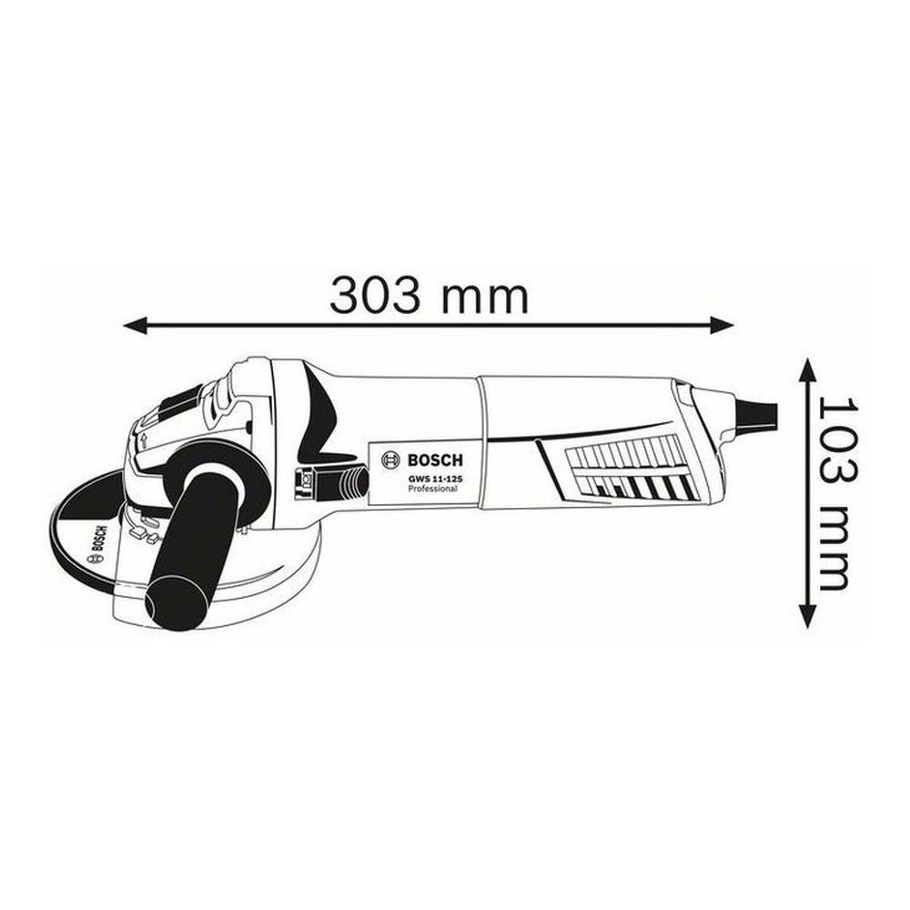 Foto 4 pulgar | Miniesmeriladora Angular 5 Pulgadas 220 V Gws 11 125 Bosch