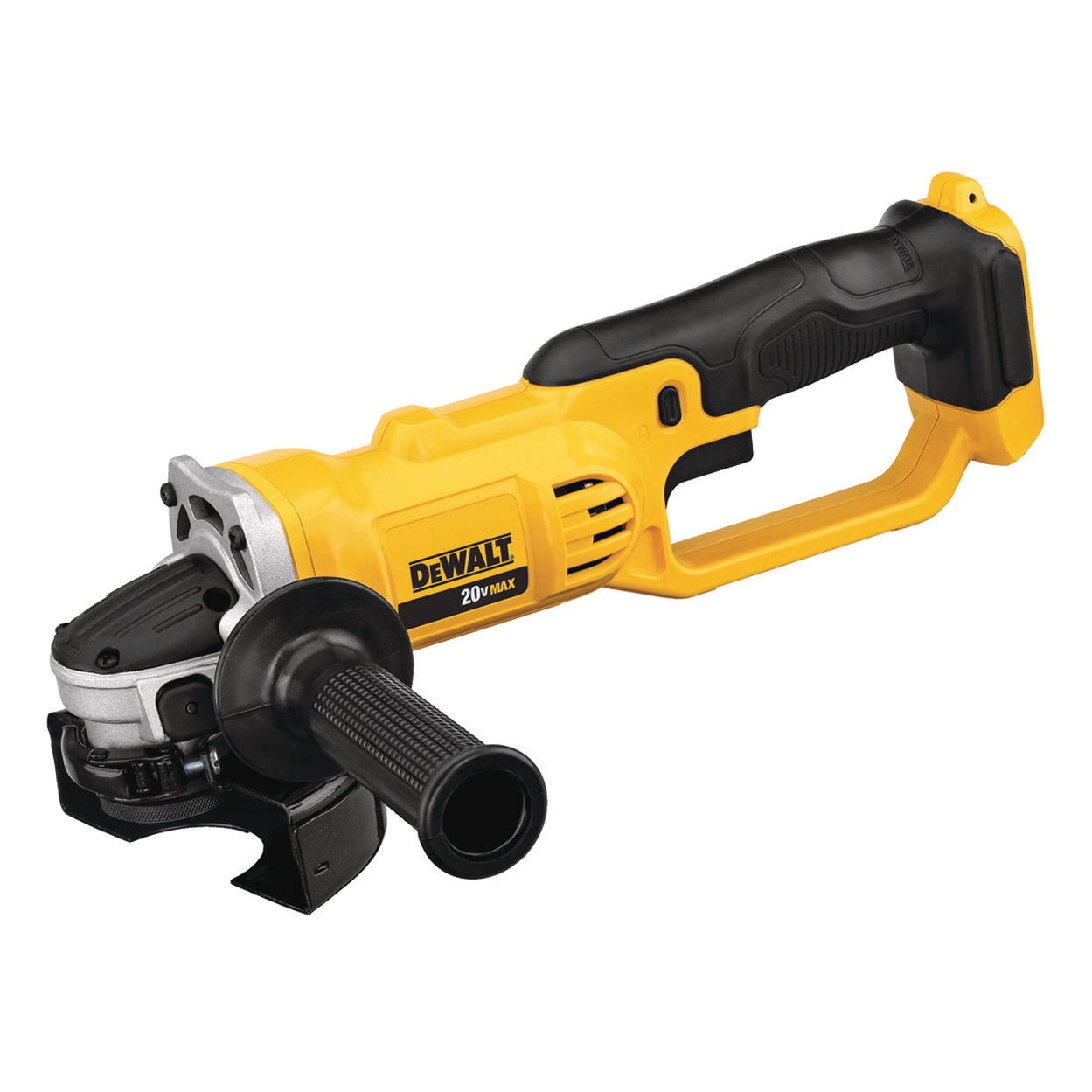 Mini Esmeriladora 4.1/2 20v 7000rpm 5/8-11 Dewalt Dcg412b - Amarillo