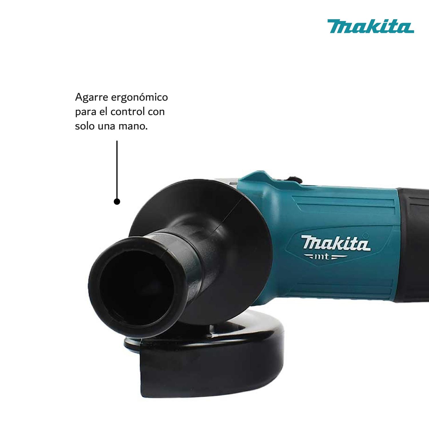 Foto 4 | Esmeriladora Angular 4 1/2 540w Makita M0901b color Azul