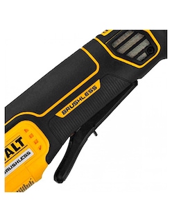 Foto 3 | Mini Esmeriladora 4.1/2 20v 9000rpm 5/8-11 2 Dewalt Dcg413p2 color Amarillo