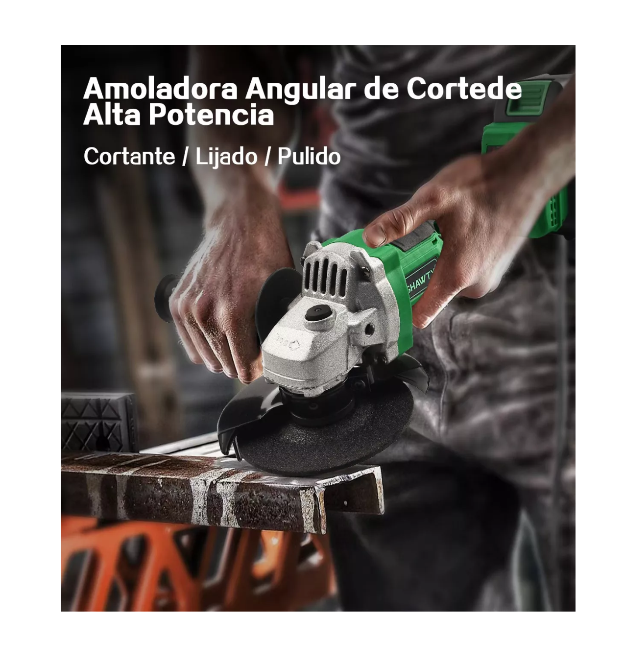 Foto 4 pulgar | Esmeriladora Pulidora Angular Inalámbrica 20v Batería