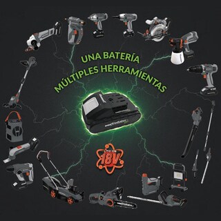 Foto 4 | Miniesmeril Gladiador Inalámbrico C/2bat 4 1/2'' AA 815/18K2