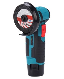 Foto 1 | Mini Esmeril Inalámbrica Esmeriladora Pulidor Con 2 Baterías Azul Turqueza