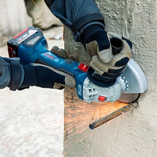 Foto 4 | Miniesmeriladora Angular 5 Pulgadas (125 Mm) Bosch Gws 180-li 18v Caja De Cartón
