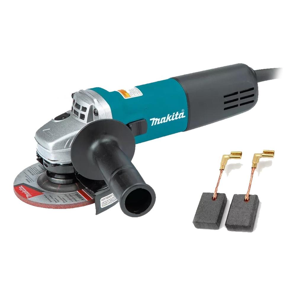 Esmeriladora 9557nb + Set De Carbones Cb-325 1950012 Makita