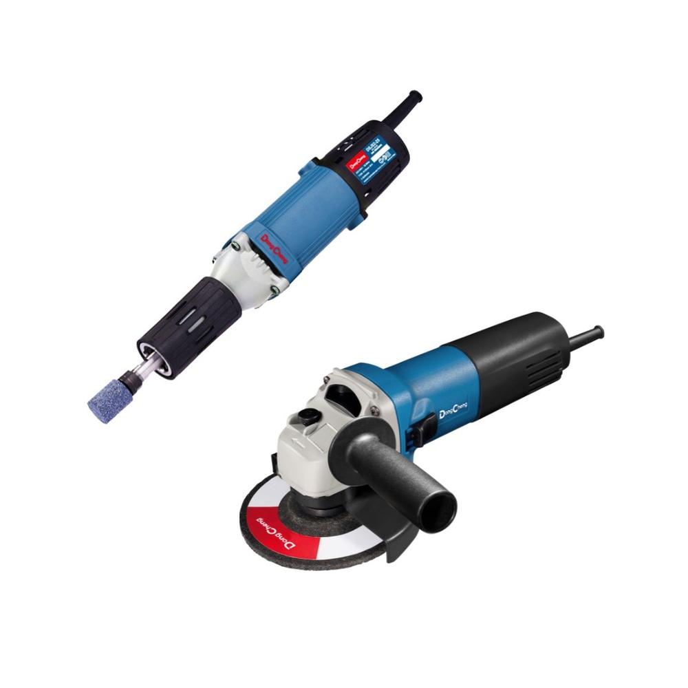 Miniesmeril Industrial Dongcheng 4 1/2´ + Rectificador Dc