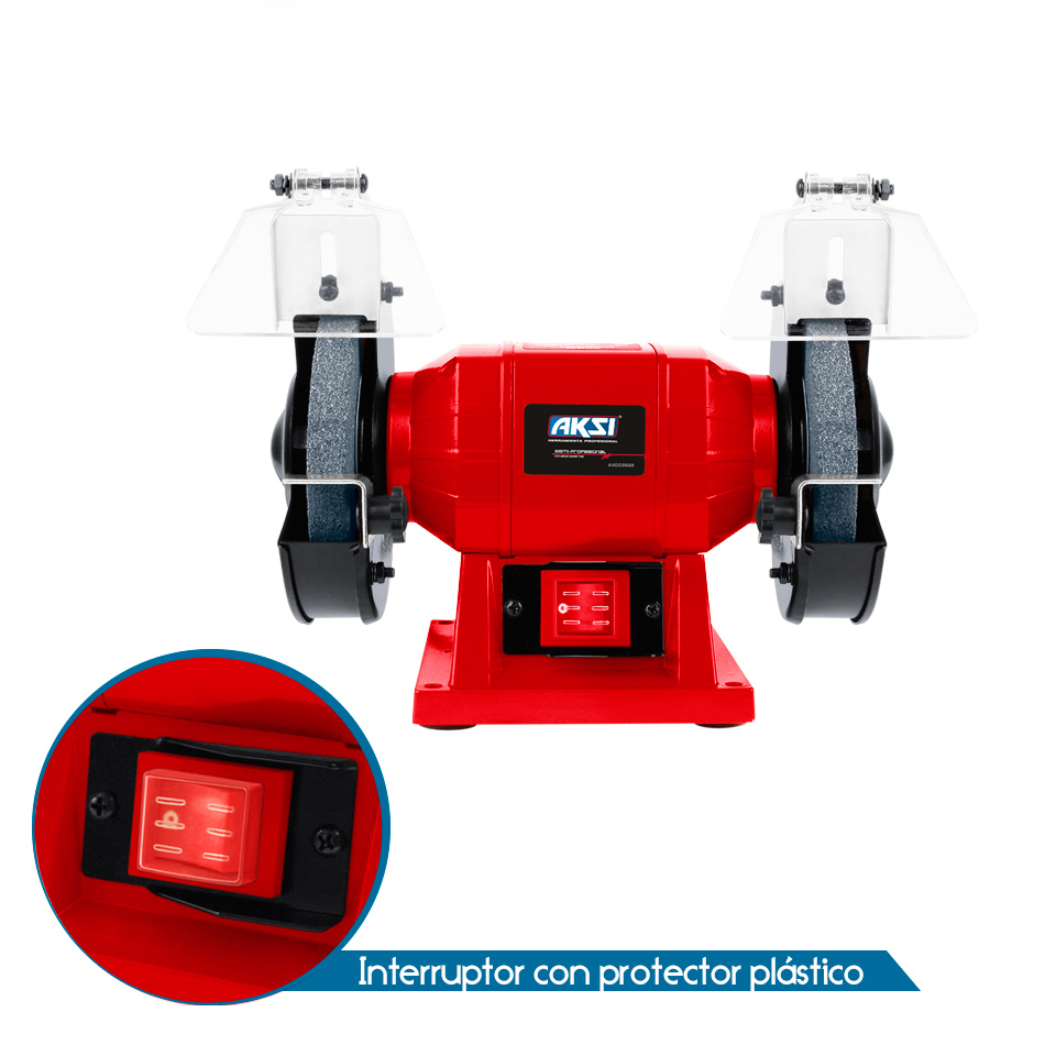 Foto 4 | Esmeriladora De Banco Aksi 150w De 5 Pulg