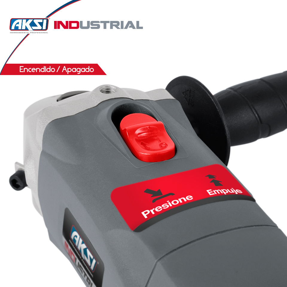 Foto 5 pulgar | Esmeriladora Aksi 900w De 4 1/2 Pulg Industrial