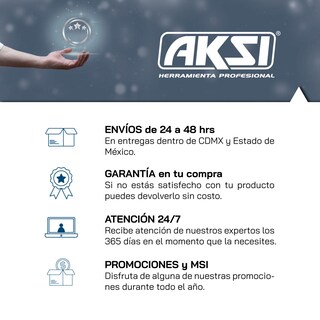 Foto 3 | Mini Esmeriladora Neumatica Aksi Angular de 1/4 Pulg Semi Profesional