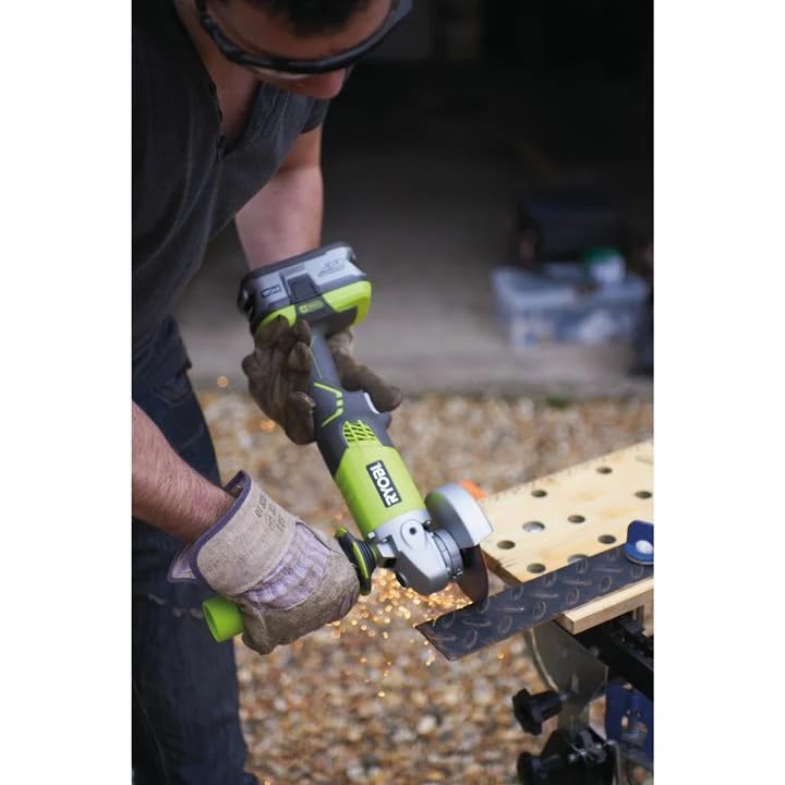 Foto 4 pulgar | Amoladora Angular Inalámbrica Ryobi R18ag-0 One+ - Venta Internacional.