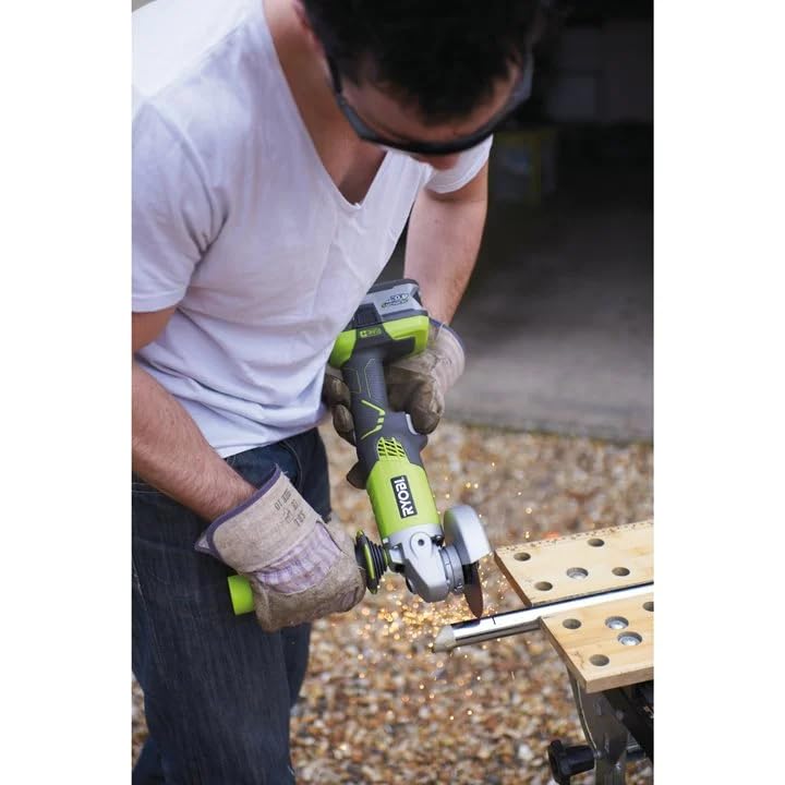 Foto 5 pulgar | Amoladora Angular Inalámbrica Ryobi R18ag-0 One+ - Venta Internacional.