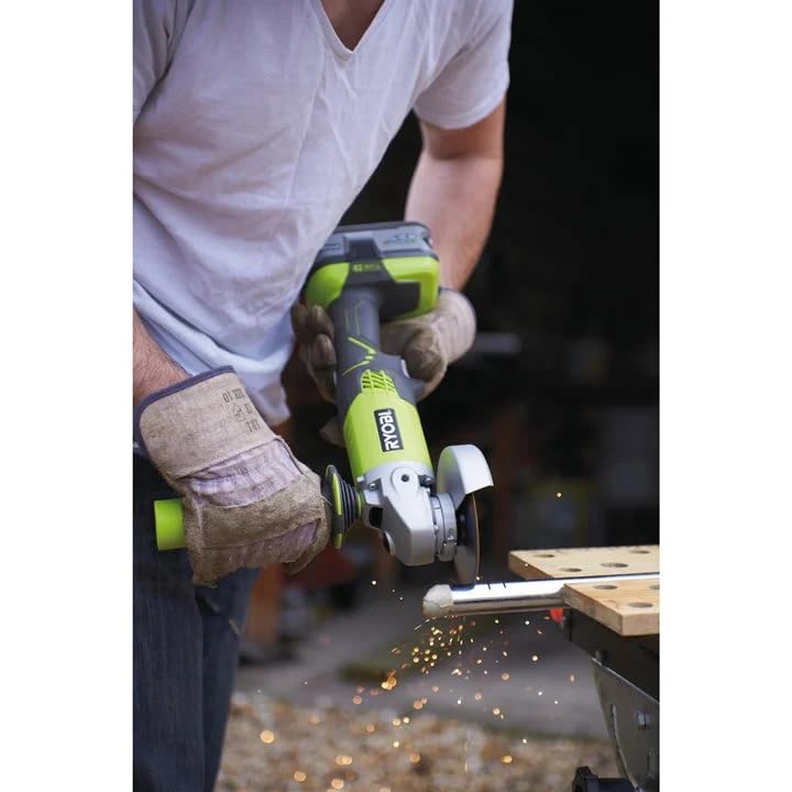 Foto 6 pulgar | Amoladora Angular Inalámbrica Ryobi R18ag-0 One+ - Venta Internacional.