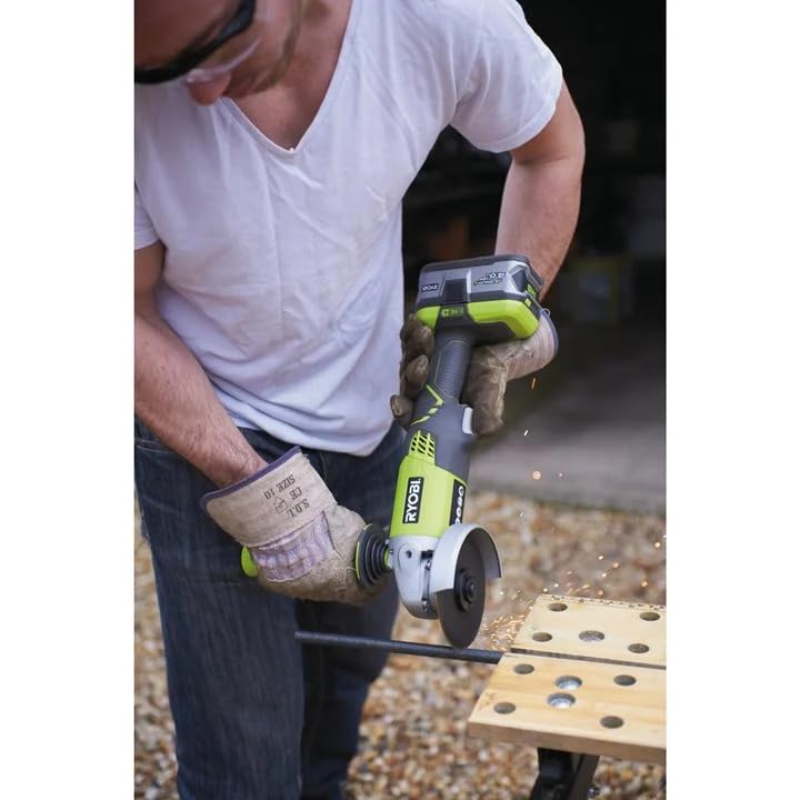 Foto 7 pulgar | Amoladora Angular Inalámbrica Ryobi R18ag-0 One+ - Venta Internacional.