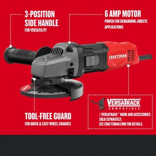 Foto 3 | Amoladora Angular Craftsman Cmeg100 6a 12.000 Rpm 11 Cm - Venta Internacional.
