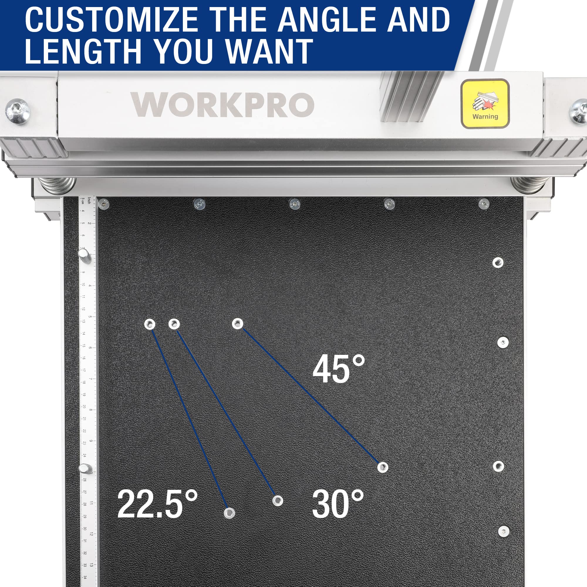 Foto 4 pulgar | Cortadora De Suelo Workpro 13 Para Laminado, Vinilo Y Más - Venta Internacional.