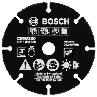 Foto 1 | Rueda Múltiple De Carburo Bosch Cmw300 De 7,62 Cm Para Madera Y Plástico - Venta Internacional.