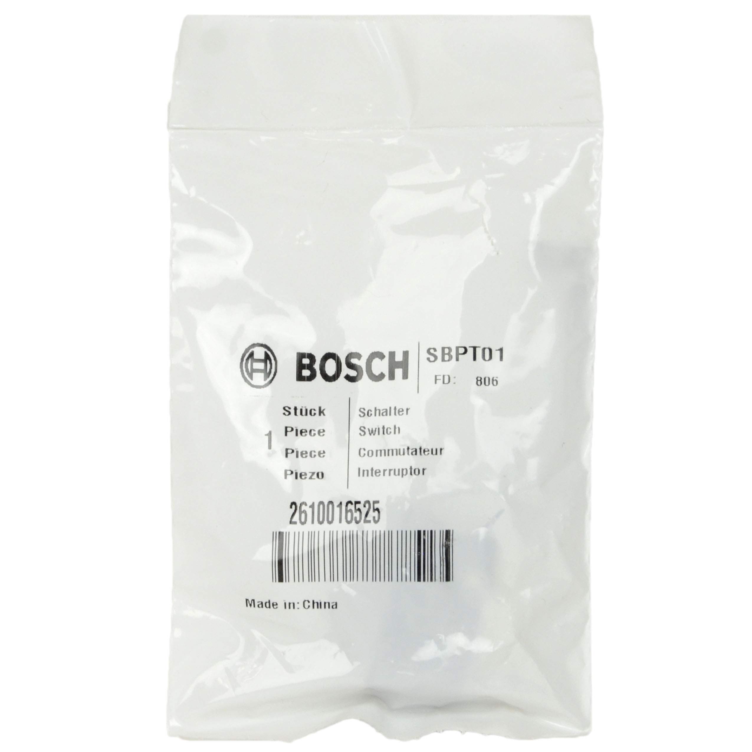 Foto 3 pulgar | Interruptor De Encendido Y Apagado Bosch 2610016525, Repuesto Original Oem - Venta Internacional.