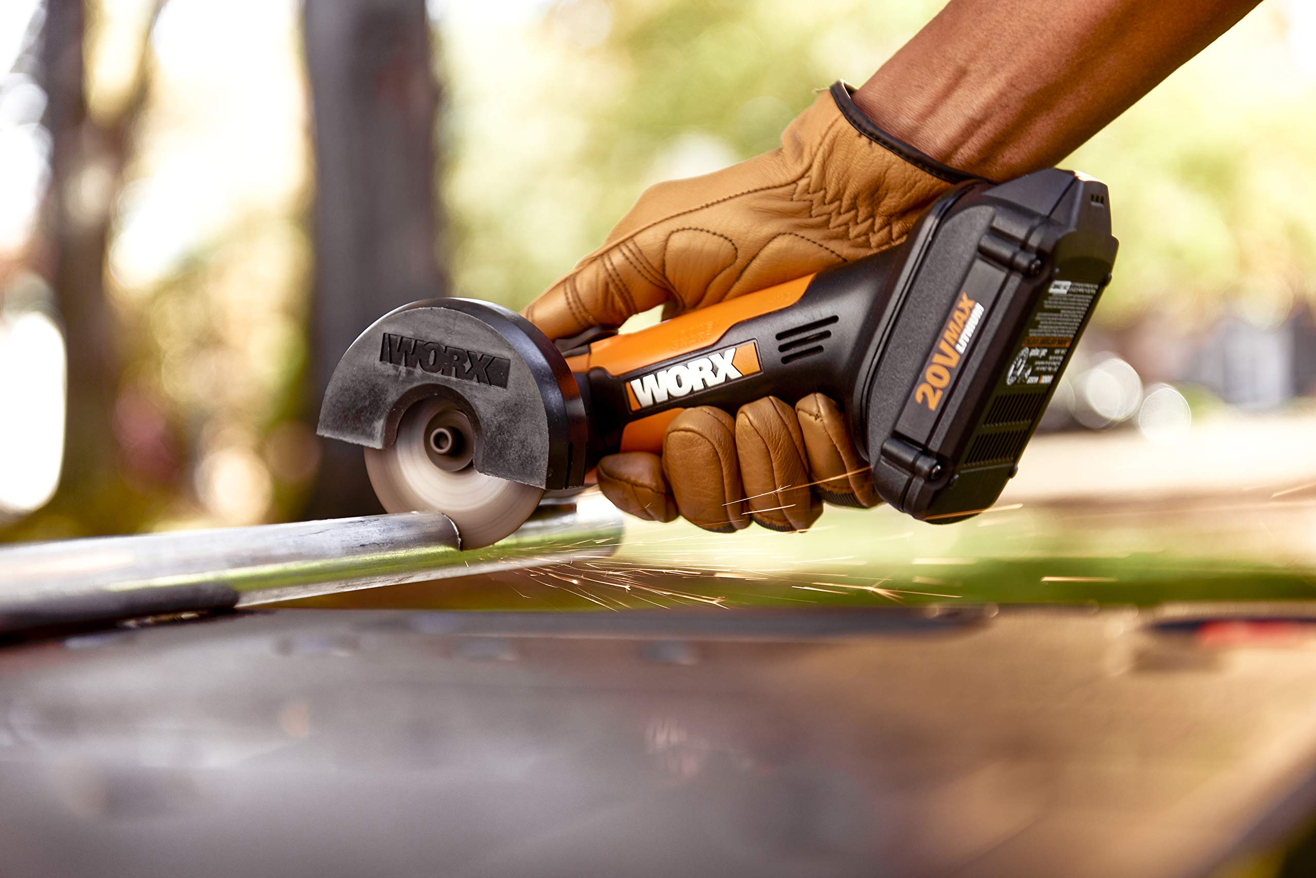 Foto 5 pulgar | Minicutter Worx Wx801l Power Share De 20 V Con 3 Discos De Corte - Venta Internacional