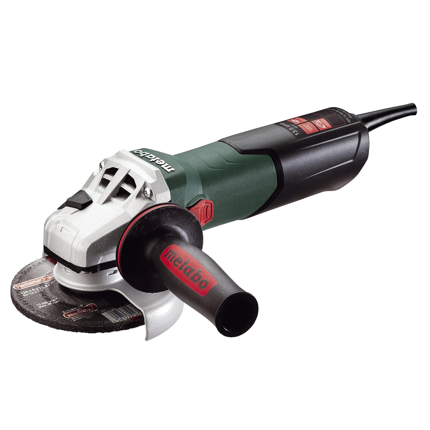 Amoladora Angular Metabo 600562420 15-125 Ht 13,5a 2800-9600 Rpm - Venta Internacional.