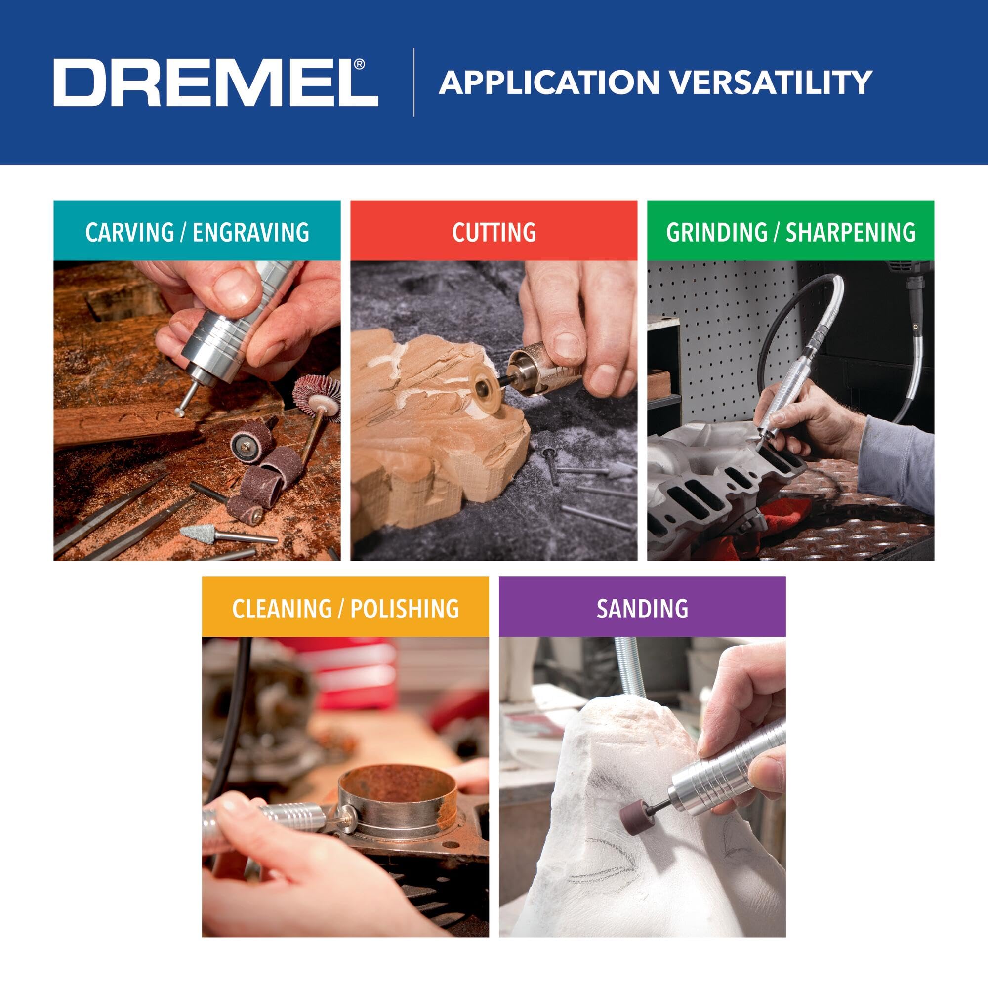 Foto 5 pulgar | Kit De Herramientas Rotativas Dremel 9100-21 Fortiflex 2.5a Con Accesorios - Venta Internacional.