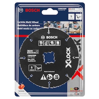 Foto 3 | Rueda Múltiple De Carburo Bosch Cmwx500 X-lock De 5 Pulgadas Para Cortar - Venta Internacional.