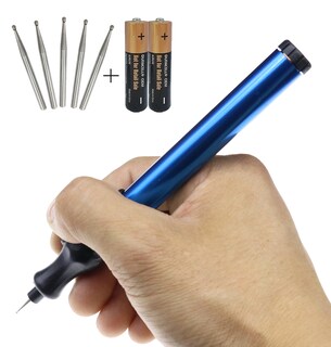 Foto 1 | Bolígrafo De Grabado Eléctrico Folai Para Fabricación De Joyas, Metal, Vidrio - Venta Internacional.