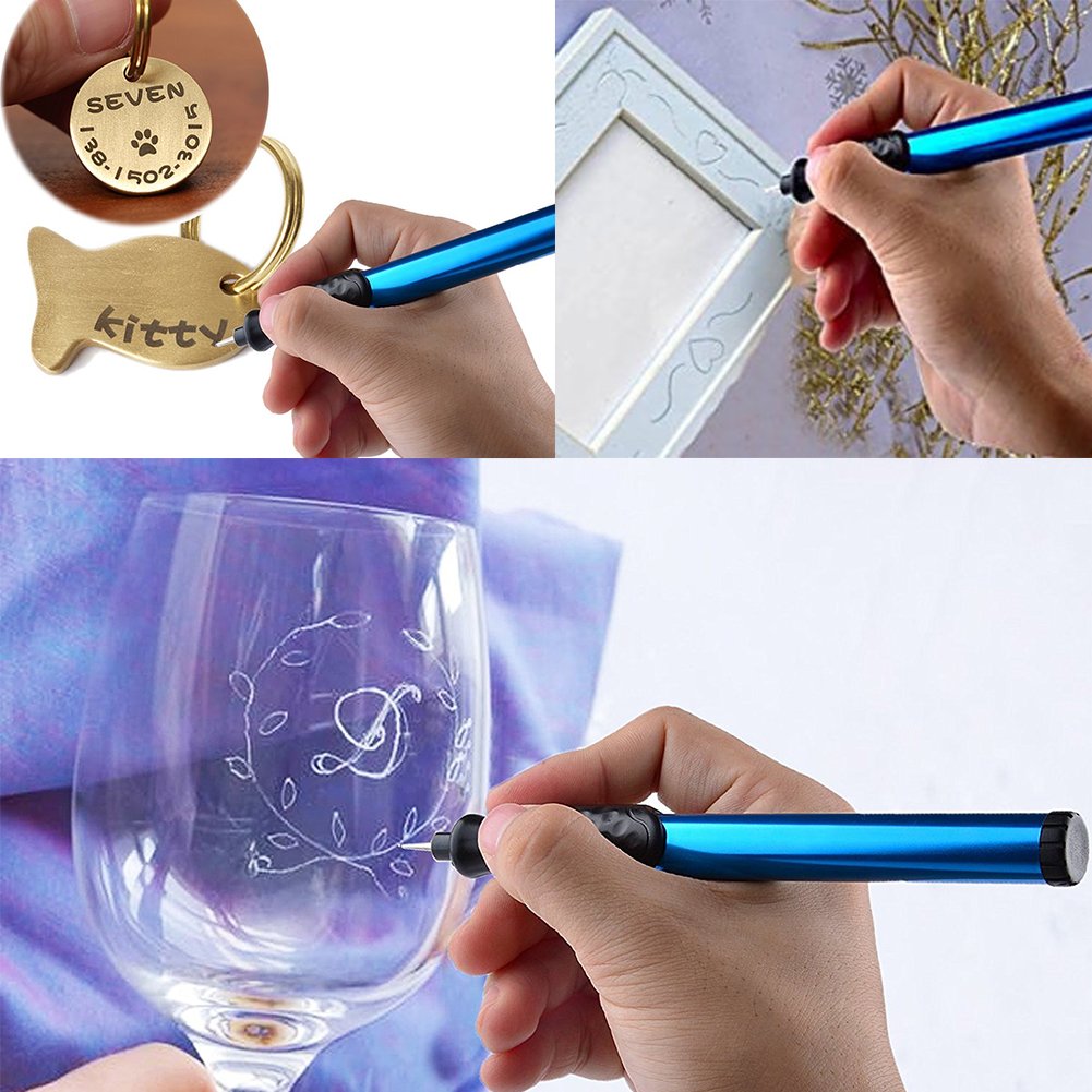 Foto 4 | Bolígrafo De Grabado Eléctrico Folai Para Fabricación De Joyas, Metal, Vidrio - Venta Internacional.
