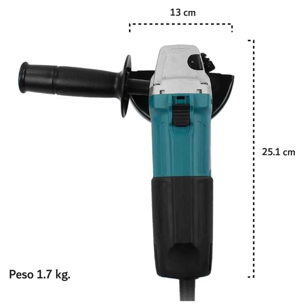 Foto 5 pulgar | Esmeriladora Makita M0901b de 540 w 5 Piezas