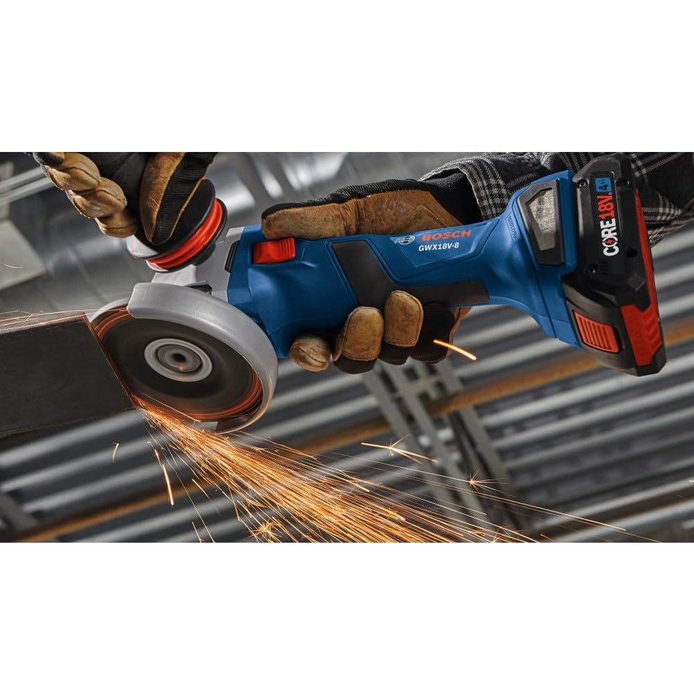 Foto 4 pulgar | Amoladora Angular Bosch Gwx18v-8b15 18v X-lock 115 Mm Con Batería - Venta Internacional.