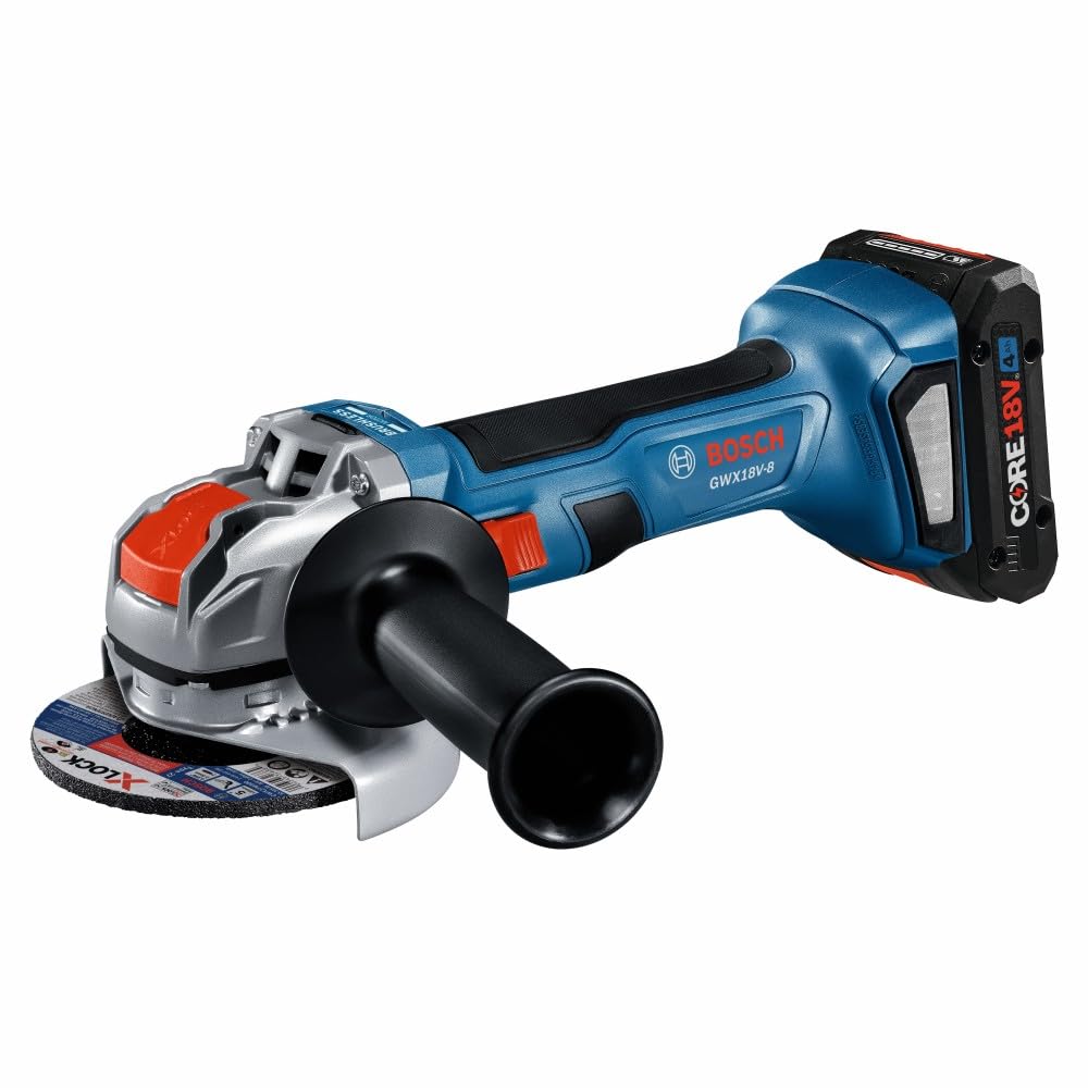 Foto 5 pulgar | Amoladora Angular Bosch Gwx18v-8b15 18v X-lock 115 Mm Con Batería - Venta Internacional.