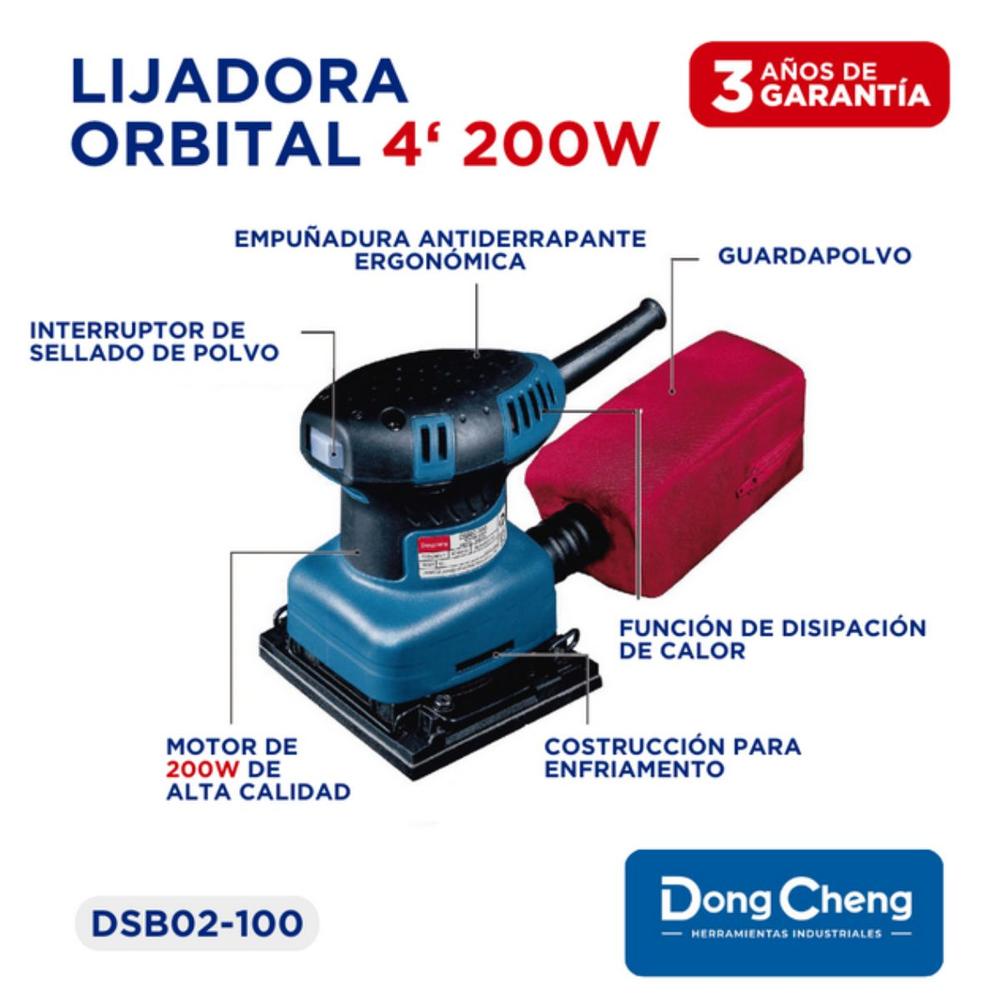 Foto 5 | Miniesmeril 4 1/2 + Lijadora Dongcheng 1/4 + Acces. Makita