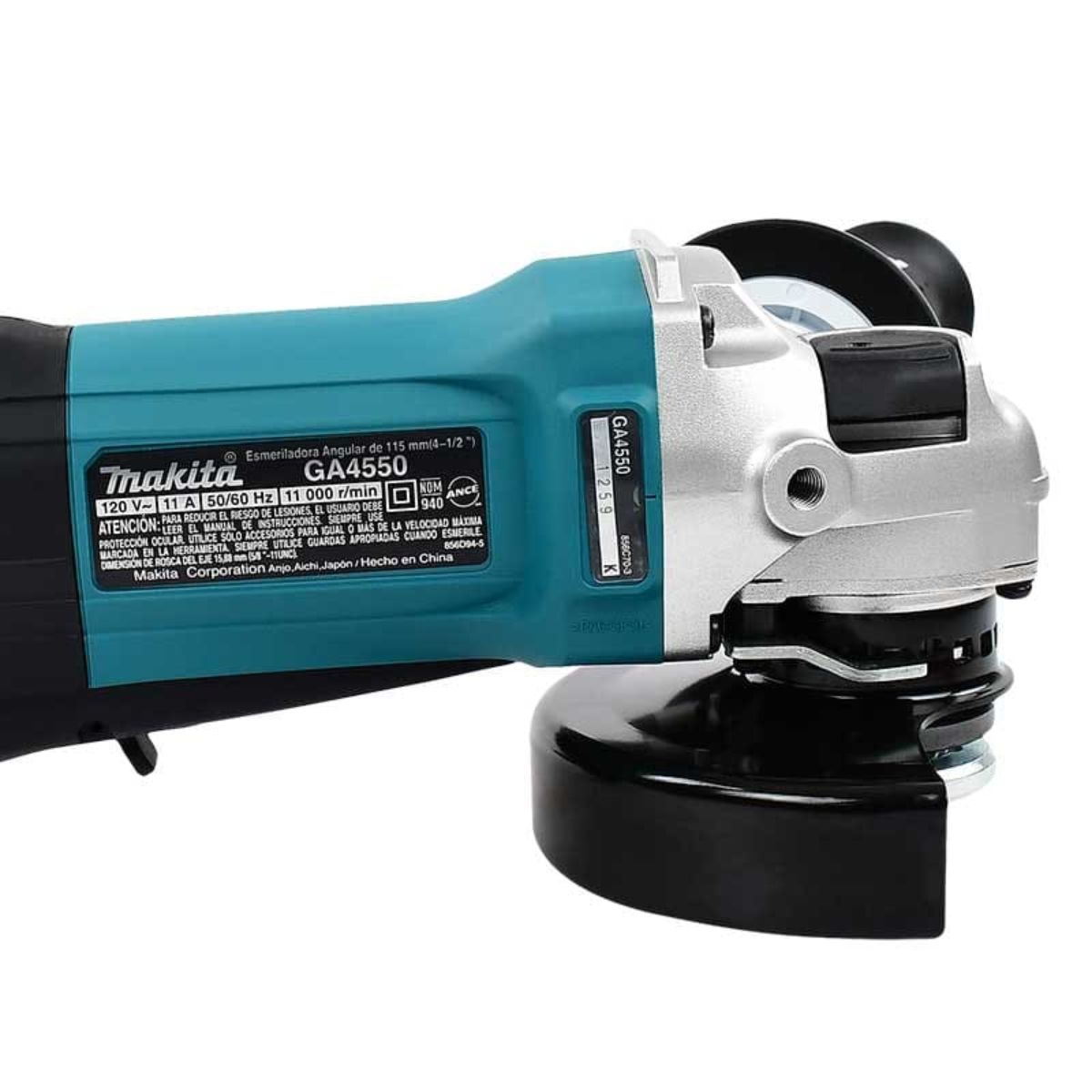 Foto 4 pulgar | Miniesmeriladora Makita Ga4550 4-1/2 Pulgadas 1300 W
