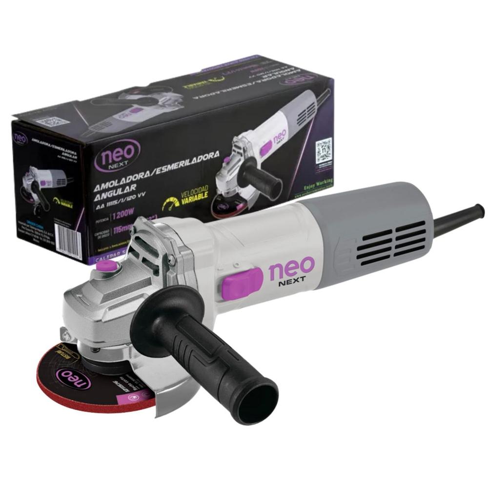 Foto 6 | Miniesmeril Neo AA 4-1/2 Pulg 1200w 120v Velocidad Variable