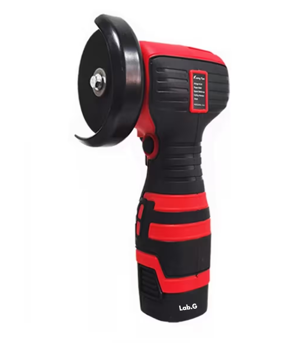 Foto 6 pulgar | Amoladora Angular Pequeña Inalámbrica De 16.8v 75mm 30000rpm, Negro/rojo