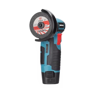 Foto 1 | Mini Esmeril Angular Inalámbrica Pulidora 12v 75mm 2 Batería Azul/negro Belug