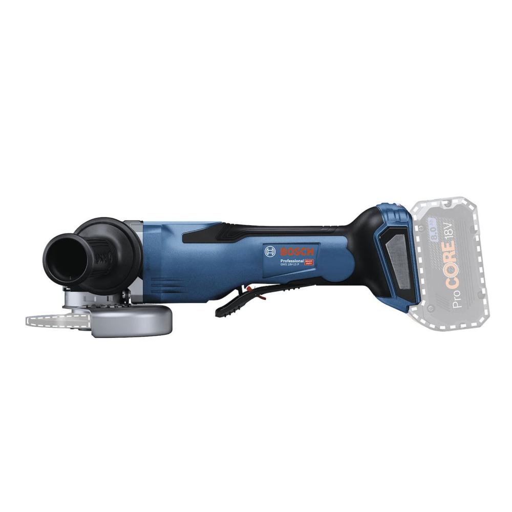Foto 3 pulgar | Miniesmeriladora Bosch Gws 18v-15 P + 10 Discos Corte 4 1/2'