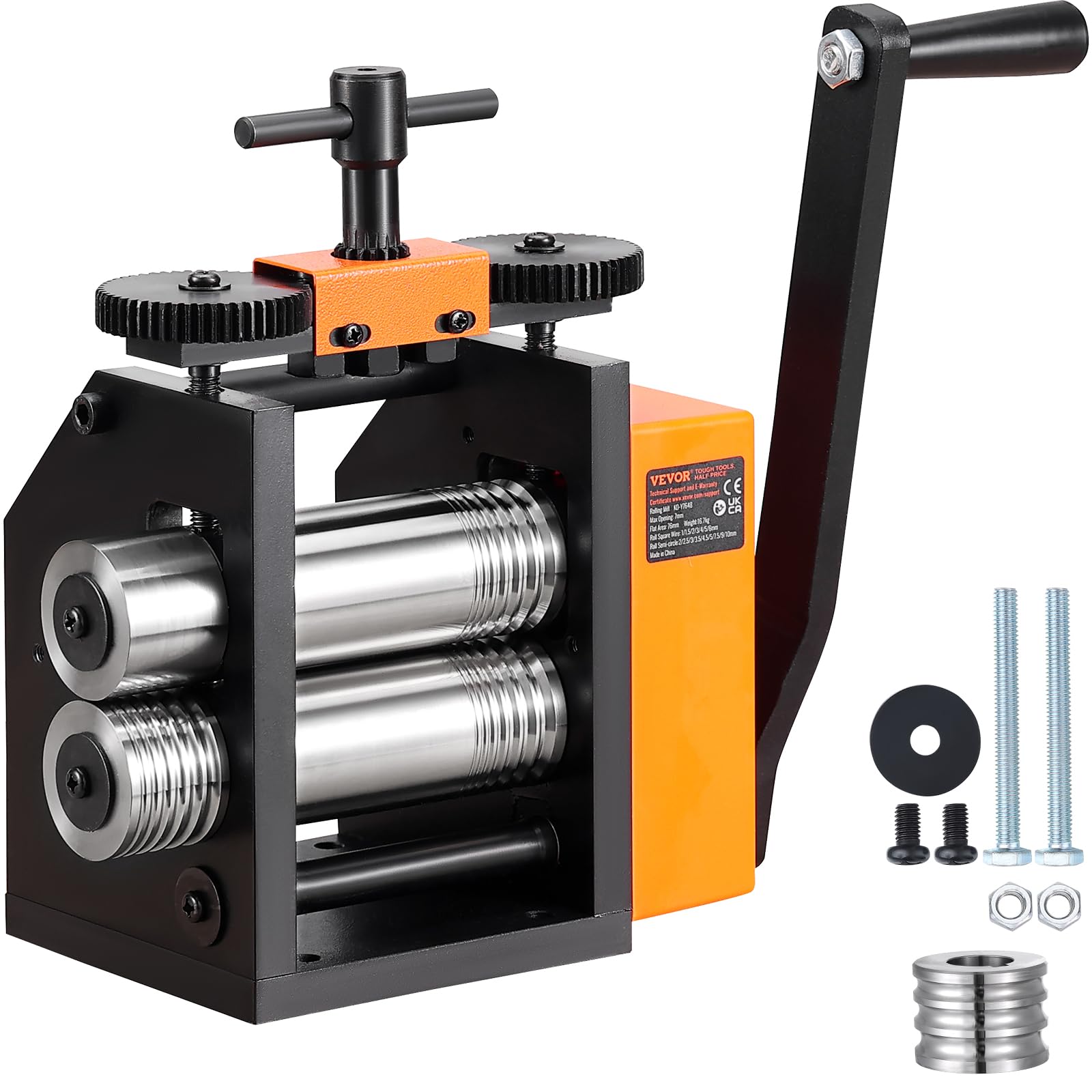 Prensa Para Joyas Vevor De 75 Mm De Ancho, Funcionalidad 3 En 1 - Venta Internacional.