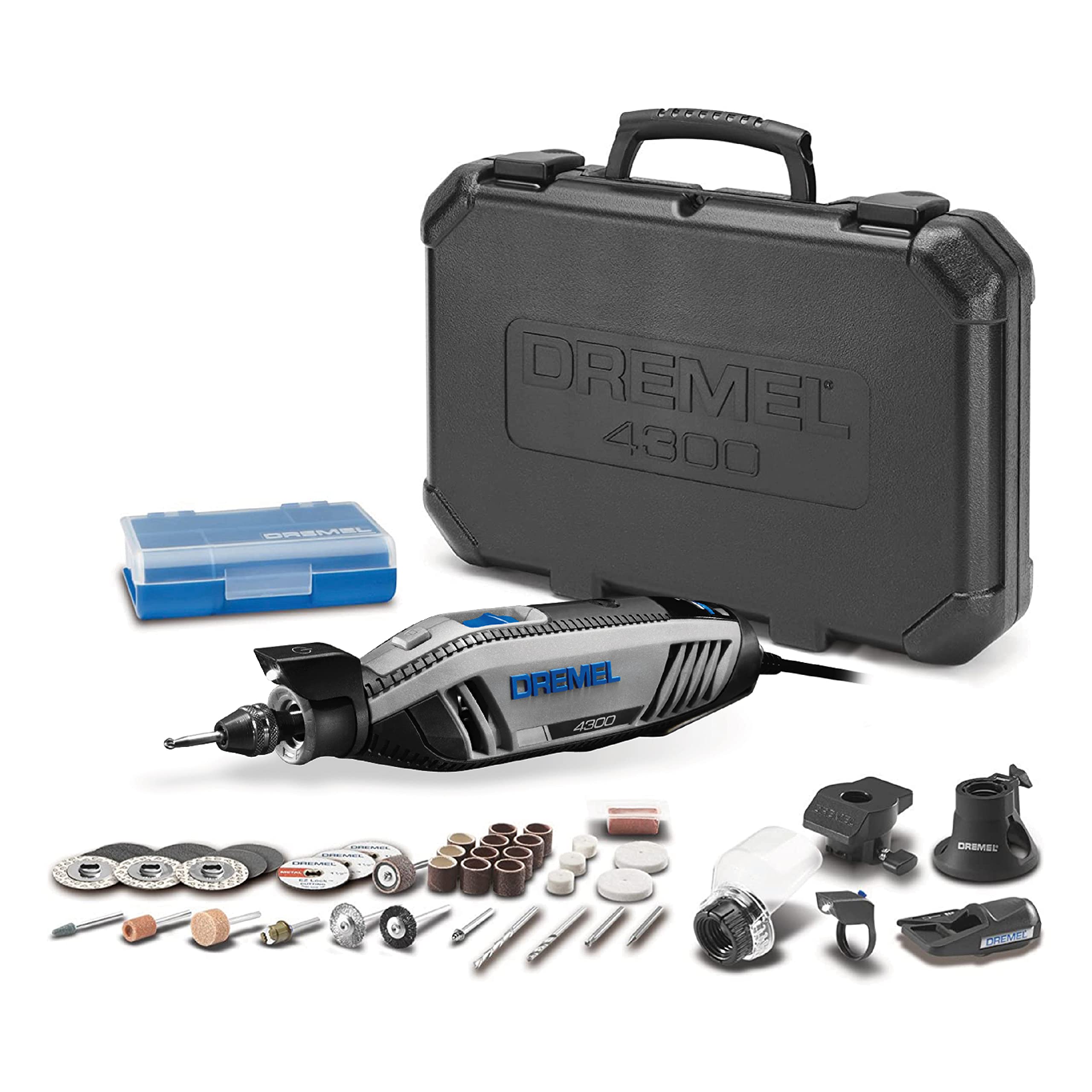 Foto 2 pulgar | Kit De Herramientas Rotativas Dremel 4300-5/40 De Alto Rendimiento Con Led - Venta Internacional.