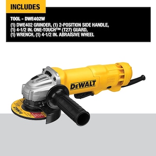 Foto 3 | Amoladora Angular Dewalt Dwe402w 11a 11.000 Rpm 4.5 Pulgadas Con Cable - Venta Internacional.