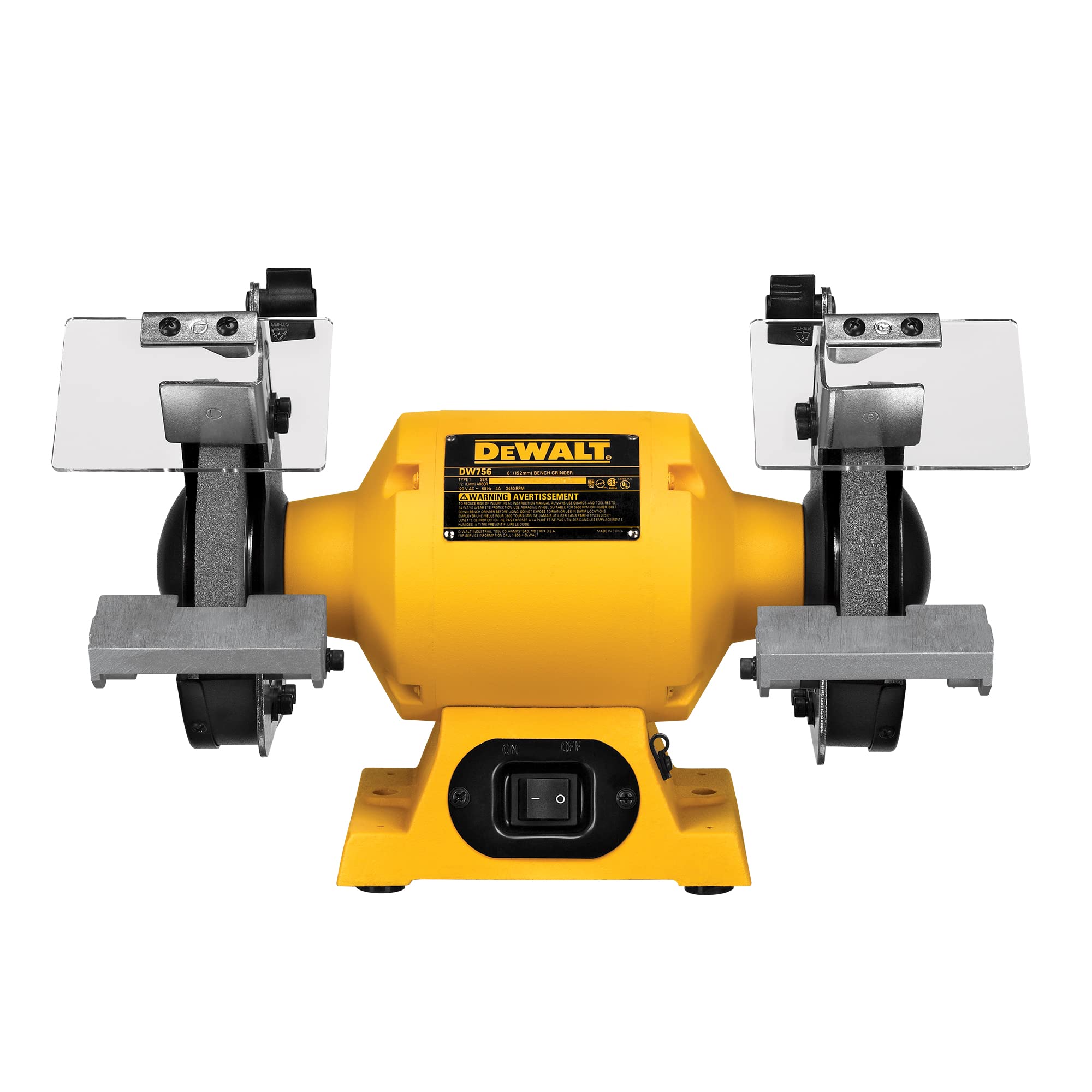 Foto 2 pulgar | Amoladora De Mesa Dewalt Dw756, 150 Mm, 5/8 Hp, Motor De Inducción - Venta Internacional.