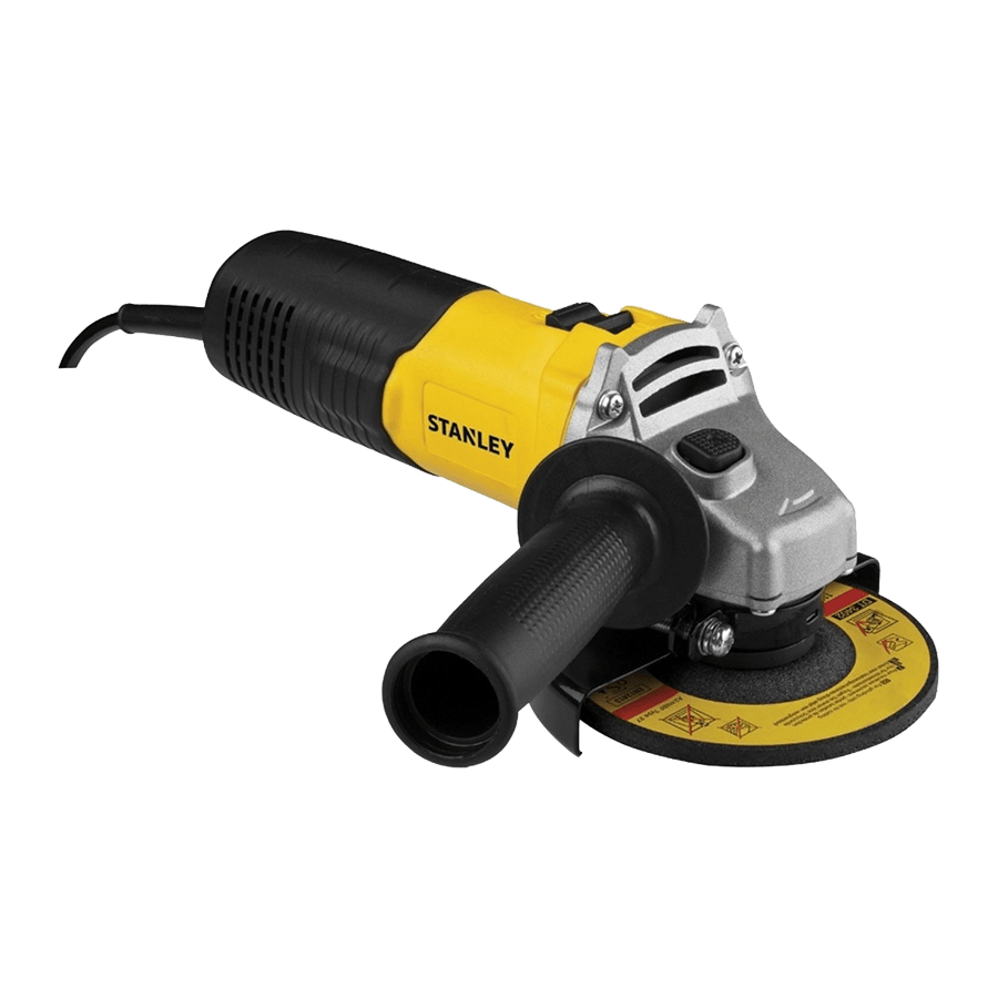 Esmeriladora Angular 4-1/2 Pulg 600w -Stanley color Amarillo Stgs6115-b3